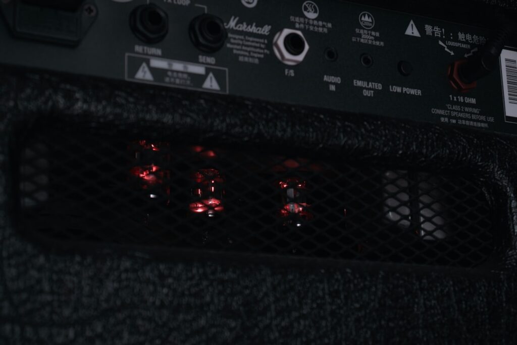 Photo Guitar amplifier