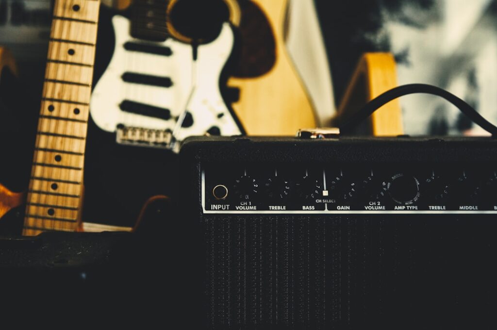 Photo Guitar amplifier